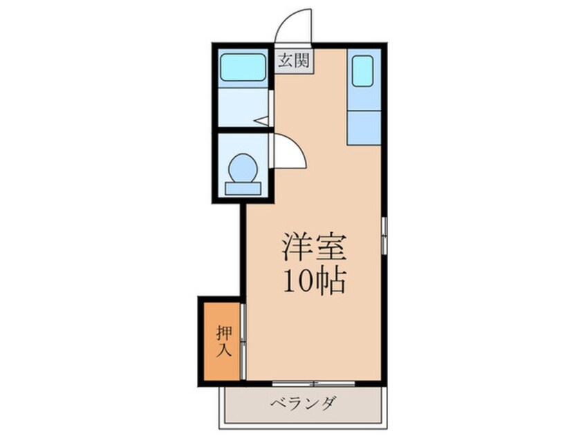 間取図 シティベール中原