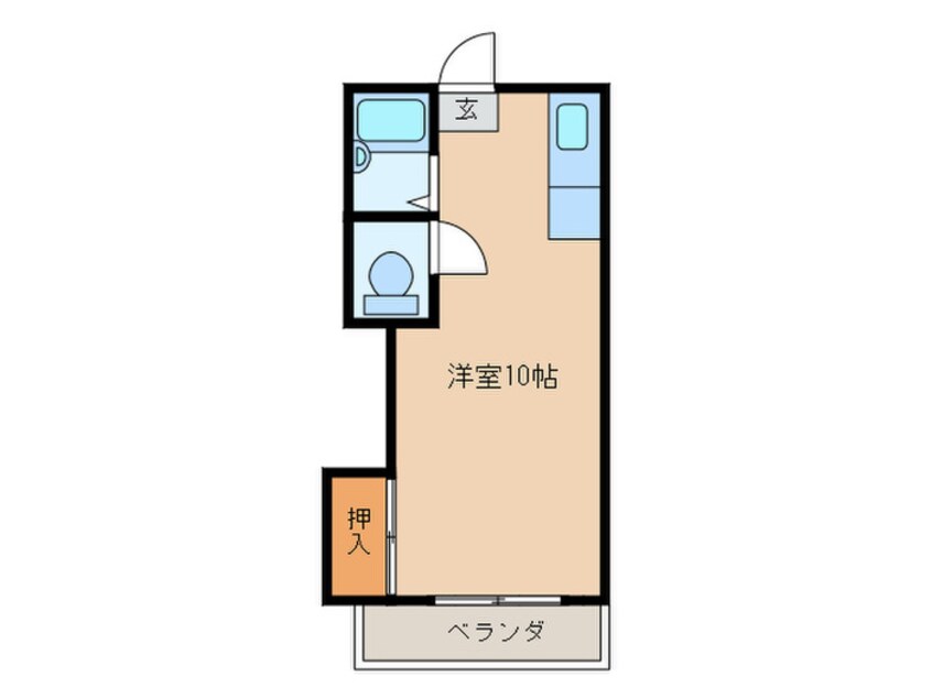 間取図 シティベール中原