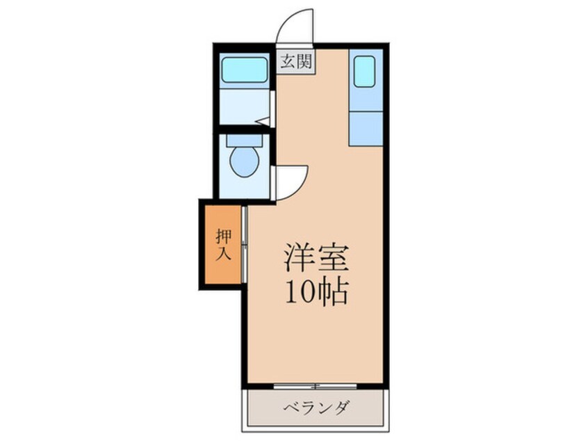 間取図 シティベール中原