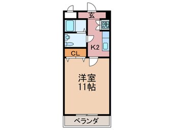 間取図 エクセルマロン紅梅