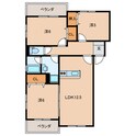 プレステージ大平の間取図