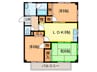 コルクラージュ 3LDKの間取り