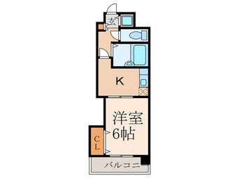 間取図 クロスステージ博多駅前