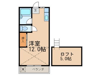 間取図 エスペランサ名島