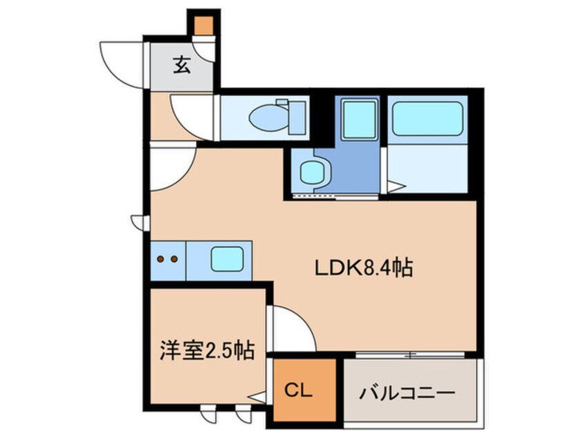 間取図 R-smart　THEMIS香椎