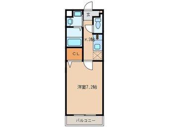 間取図 aube 春の町（ｵｰﾌﾞﾊﾙﾉﾏﾁ）