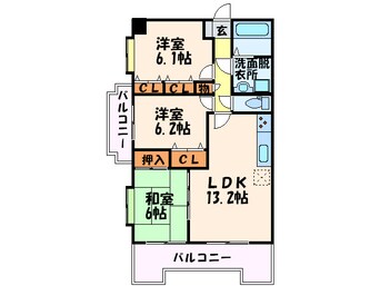 間取図 リバ－サイドⅡ