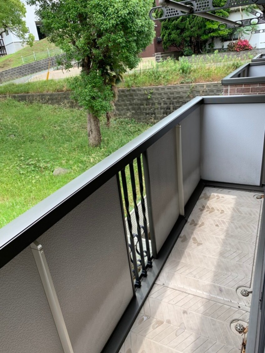 ベランダ・バルコニー クレッシェンド黒崎公園横 Ｂ棟