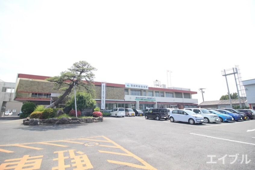 町役場(役所)まで500m ウィステリアヒルズ　Ⅰ