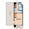SANBOX 大浦 1Kの間取り