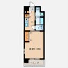 SANBOX 大浦 1Kの間取り