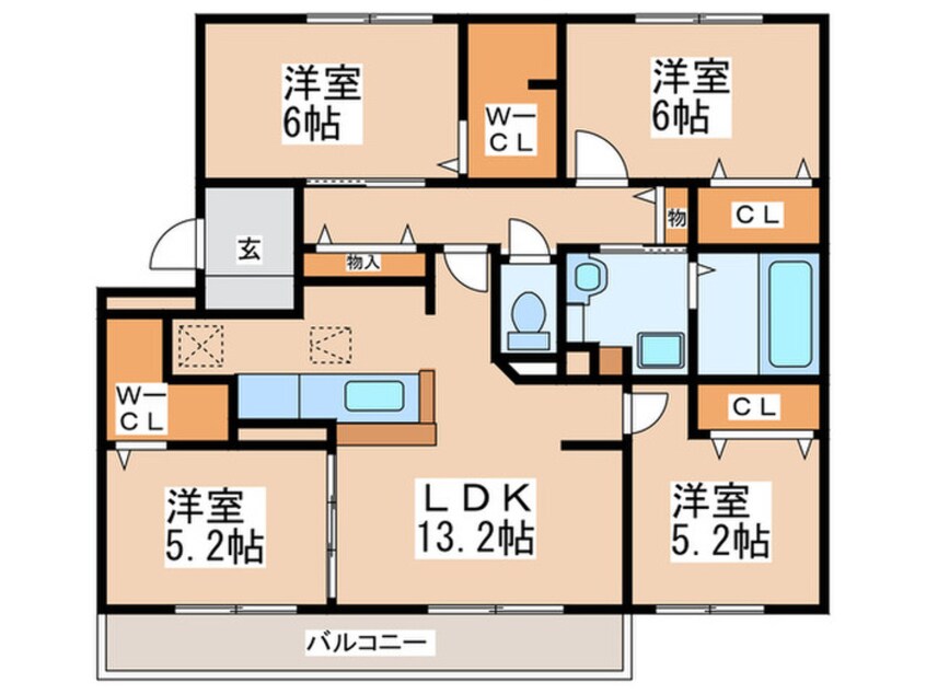 間取図 エディーハウスⅡ