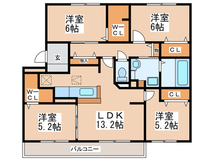 間取り図 エディーハウスⅡ