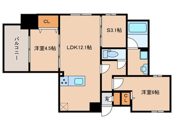 間取図 MODERN　ASPIRATION平尾駅前