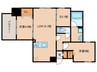 MODERN　ASPIRATION平尾駅前 2LDK+Sの間取り