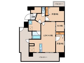 間取図 MODERN　ASPIRATION平尾駅前