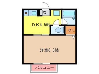 間取図 サンセット三苫