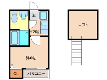間取図 Ｓｔａｇｅ生の松原
