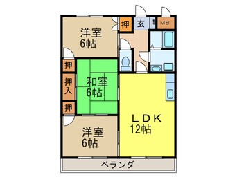 間取図 エテルナエーカーズ