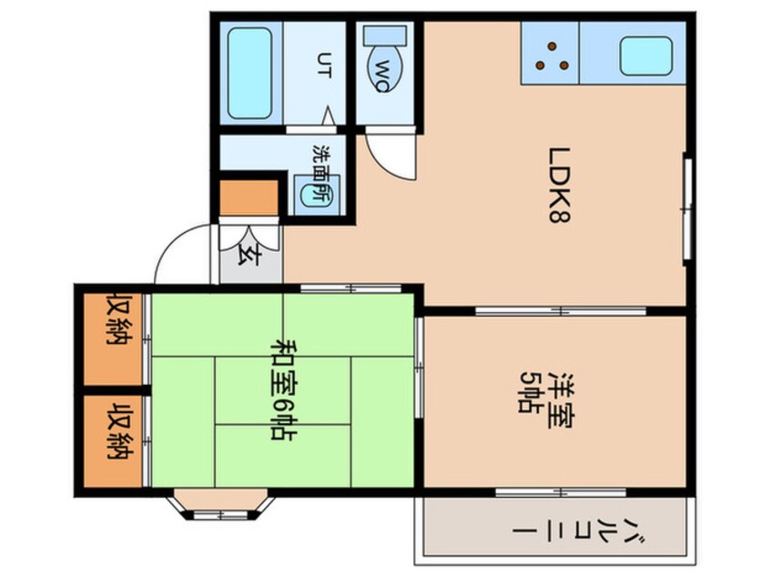 間取図 ﾓﾝﾃﾒｰﾙ自由ヶ丘