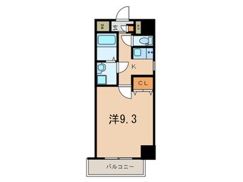 間取図 ベルガモット門司駅前