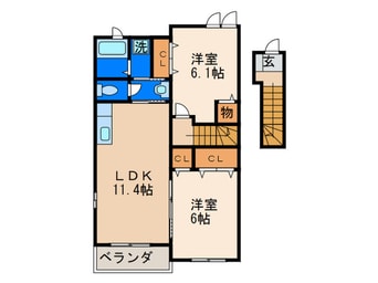 間取図 フラワ－・フォレスト
