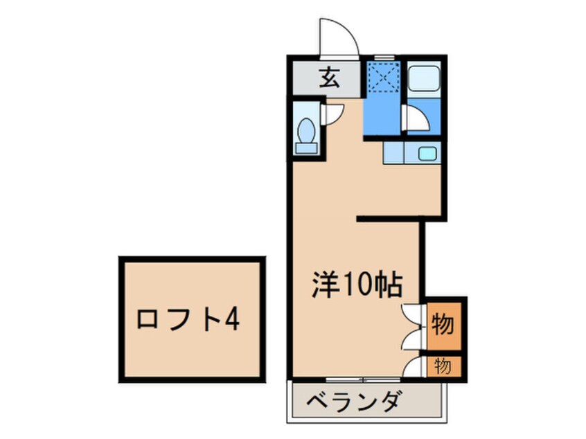 間取図 シティベール西折尾