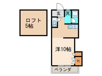 間取図 シティベール西折尾