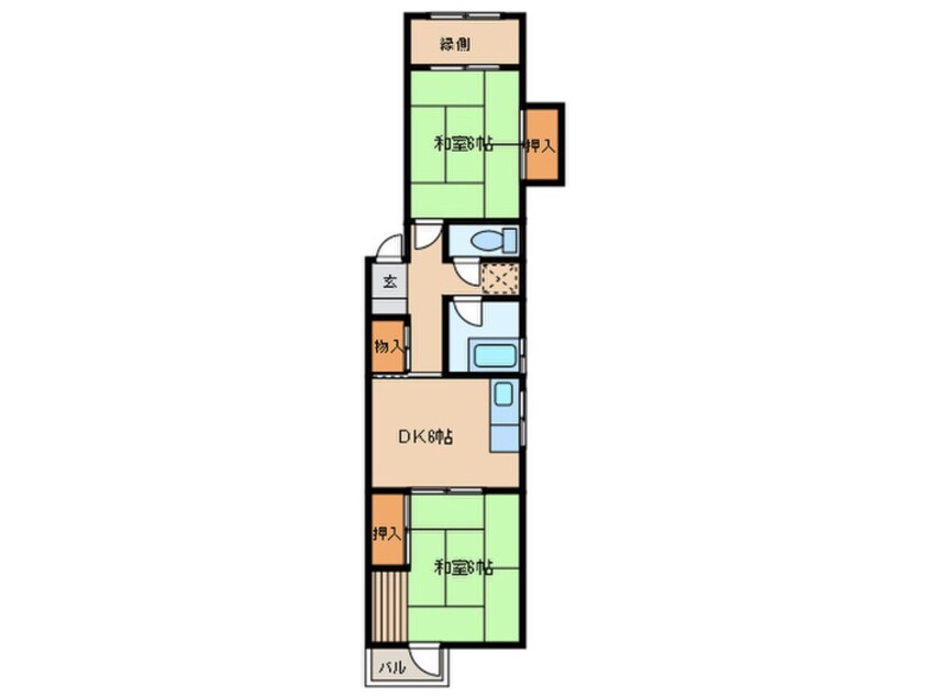 間取図 若杉ビル