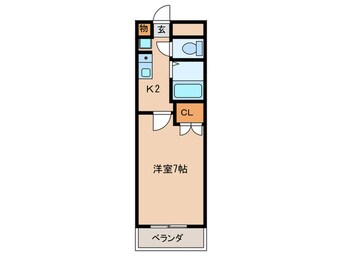 間取図 スライビング藤崎