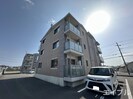ハーベスト上津熊Ｂ棟の外観