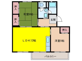 間取図 第一長丘ビル