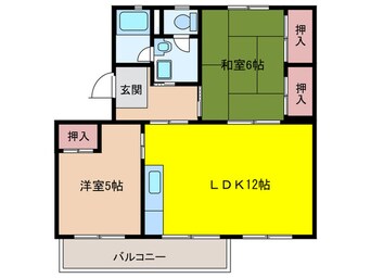 間取図 第一長丘ビル