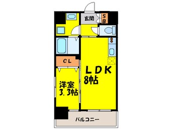 間取図 タツミ大橋