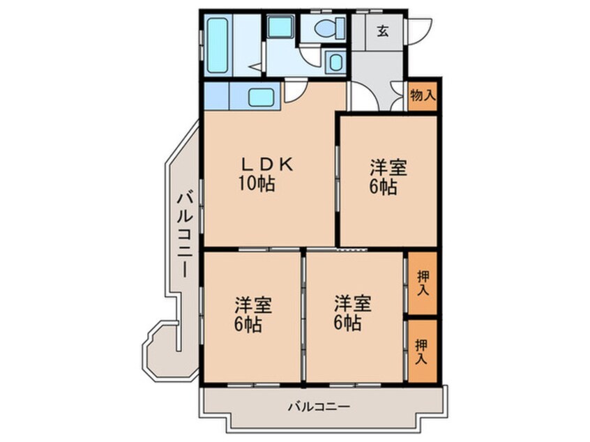 間取図 ＷＥＣ久留米