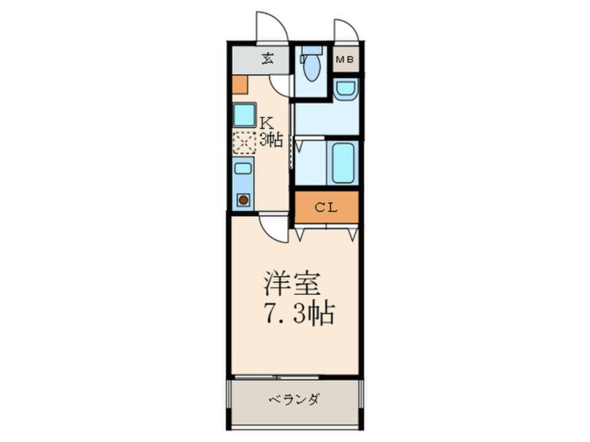 間取図 ガーディアンズパレス小倉