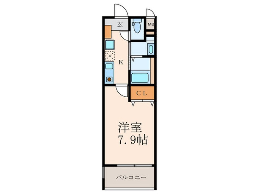 間取図 ガーディアンズパレス小倉