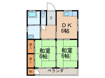 間取図 矢部マンション