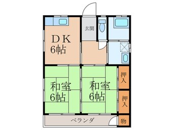 間取図 矢部マンション