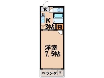 間取図 印度屋ハイツⅠ