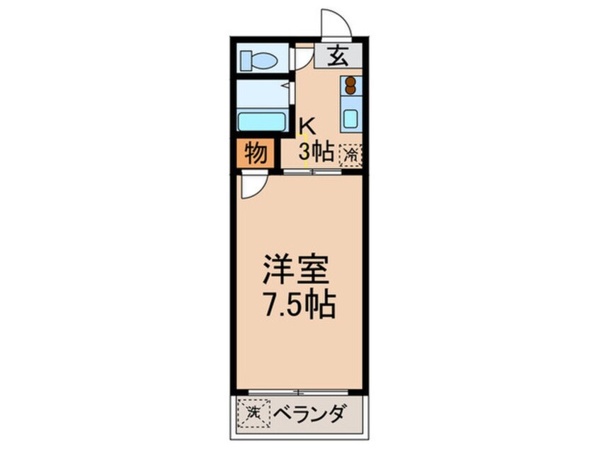 間取図 印度屋ハイツⅠ