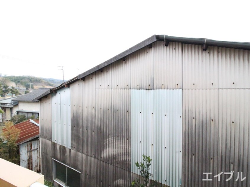 室内からの展望 印度屋ハイツⅠ