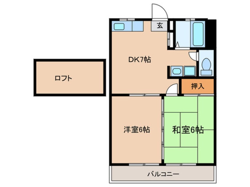 間取図 ロ－ゼンハイム