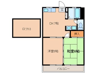 間取図 ロ－ゼンハイム