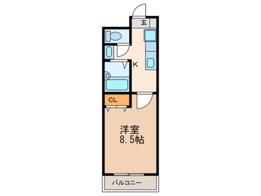 間取図 大産七隈ビル