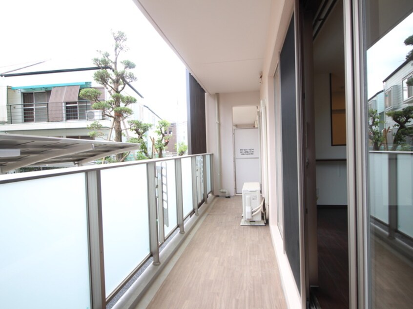 ベランダ・バルコニー 風河