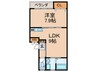 エスペランザ 1LDKの間取り