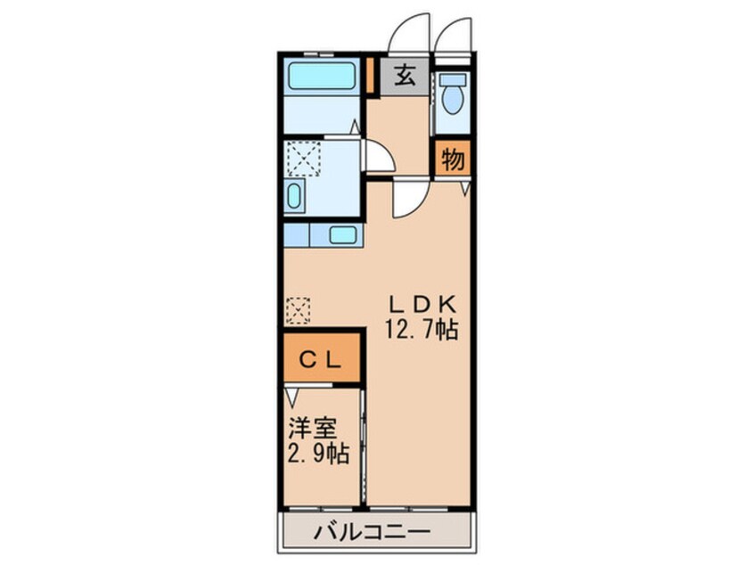 間取図 イーリス虹の丘