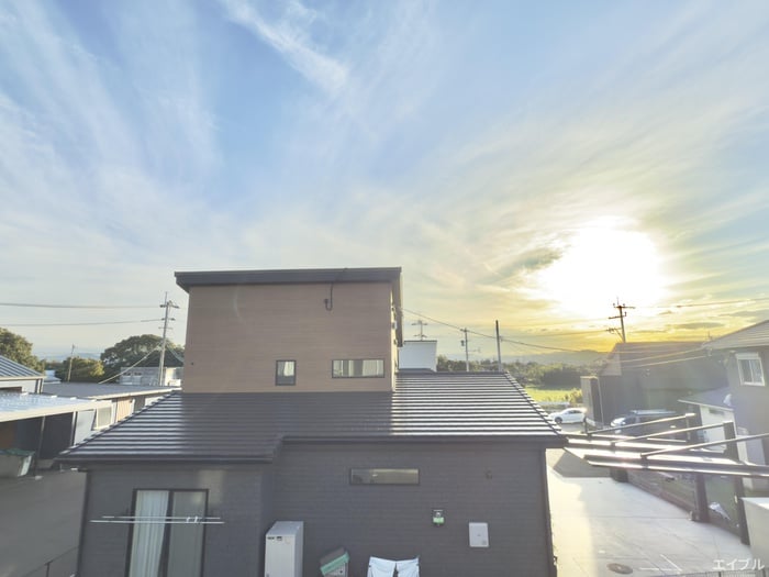 室内からの展望 イーリス虹の丘