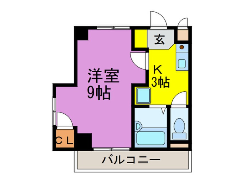 間取図 サンアベニュ－高木